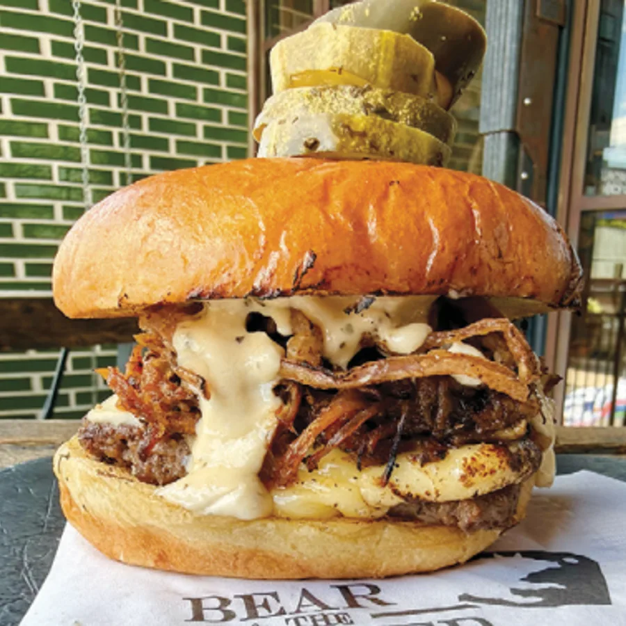Piggyback Burger from Bear & The Butcher