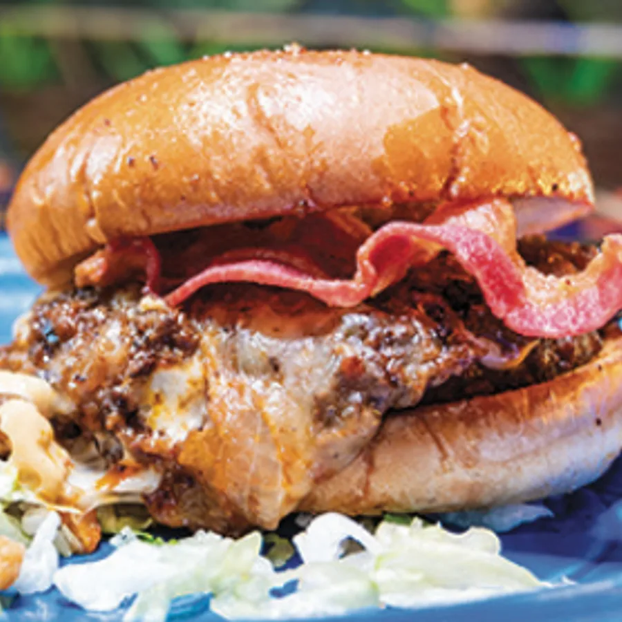 Baja Burger from Mi Pequeña Hacienda