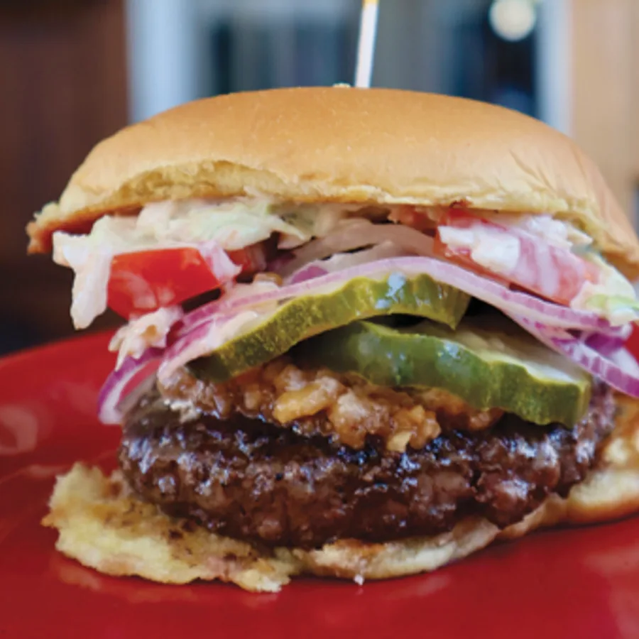 Mabel's Nut Burger from Windy Corner Market
